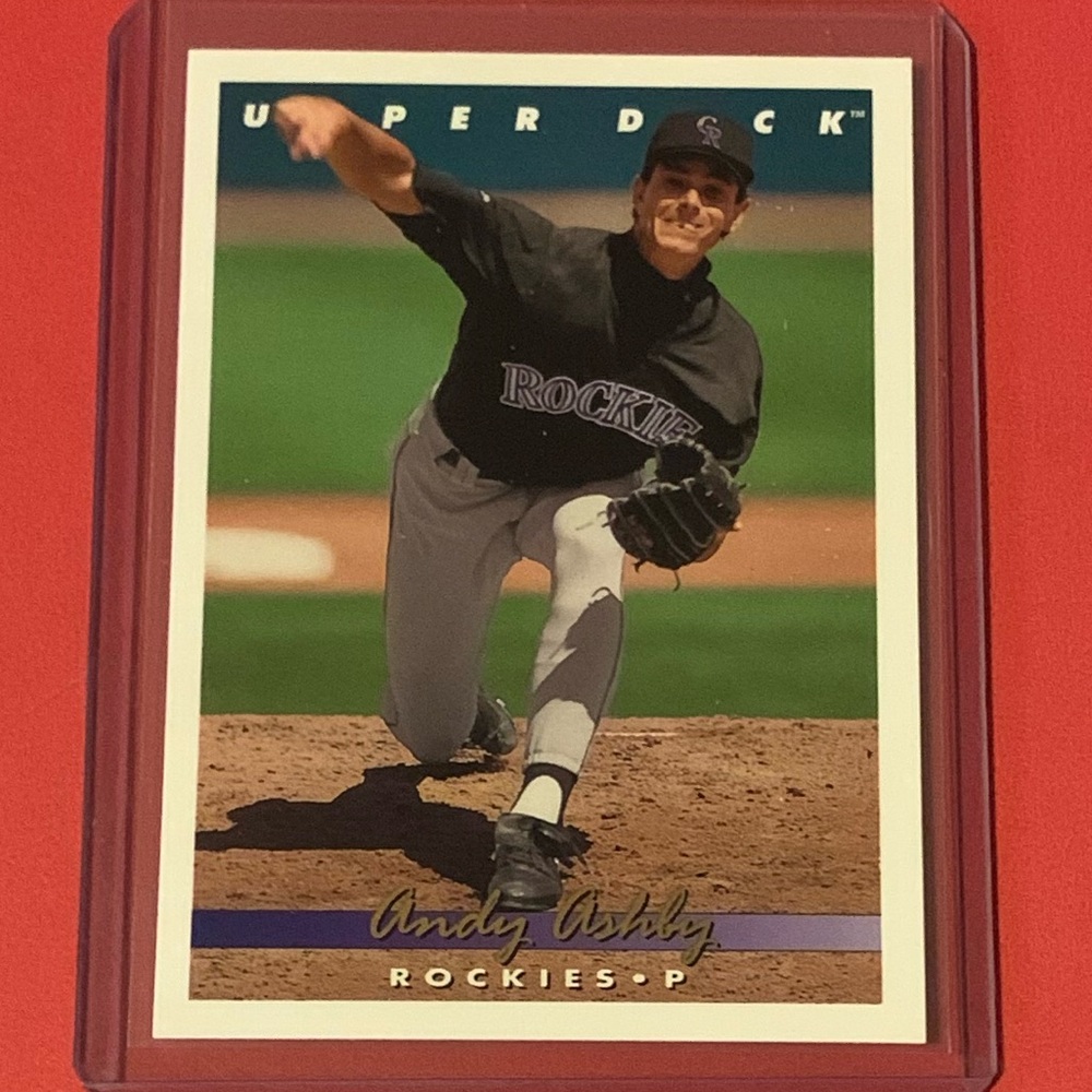 Andy Ashby #763 1993 Upper Deck Baseball Trading Card